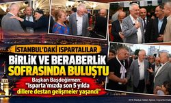 İstanbul'daki Ispartalılar 3. Geleneksel Buluşmada Bir Araya Geldi