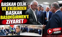 ITSO Başkanı Metin Çelik'ten Başkan Başdeğirmen'e Ziyaret