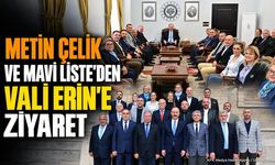 ITSO Başkanı Metin Çelik'ten Vali Abdullah Erin'e Ziyaret