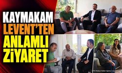 Kaymakam Adem Levent Şehit Yakınları ve Gazi Eşini Ziyaret Etti