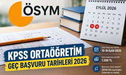 KPSS ortaöğretim geç başvuru tarihleri 2026: Lise KPSS geç başvurusu ne zaman, ücreti ne kadar?
