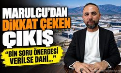 OSB Başkanı Marulcu'dan Soru Önergesi Açıklaması: Geri Adım Atmayacağız