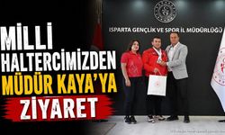 Priştine'den Isparta'ya gümüş madalya: Milli halterci Akbulut kürsüye çıktı