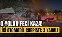 Şarkikaraağaç-Çarıksaraylar Yolunda Şiddetli Çarpışma! Araçlar Savruldu: Yaralılar Var