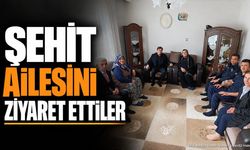 Şarkikaraağaç Kaymakamı Uzuner Şehit Ailesini Ziyaret Etti