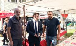 Şarkikaraağaç Kaymakamı Yasin Uzuner Pazar Esnafını Ziyaret Etti