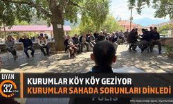 Şarkikaraağaç'ta Vatandaş ve Kurum Buluşmaları Sürüyor