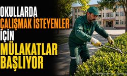 Şarkikaraağaç'ta Okul Bahçe Görevlisi Adaylarına Müjde: Mülakat Günleri Açıklandı