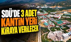 SDÜ 3 Fakülte Kantinini Kiraya Veriyor: İhale Tarihi Açıklandı