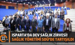 SDÜ'de Uluslararası Sağlık Hizmetleri Yönetimi Konferansı Başladı