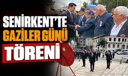Senirkent'te Gaziler Günü Töreni: Anıta Çelenk Sunuldu