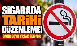 Sigarada Tarihi Düzenleme: Ömür Boyu Yasak Geliyor