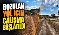Sütçüler Belen Mahallesi'nde Yol Çalışması Başlatıldı