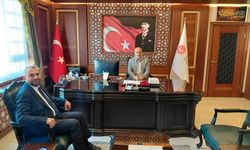 Sütçüler İlçe Müftüsü Metin Mete'den İl Müftülüğü'ne Ziyaret