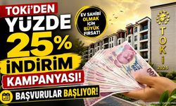 TOKİ'den Borcunu Ödeyene Yüzde 25 İndirim Kampanyası Başladı
