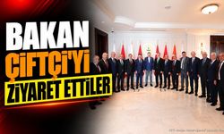 TŞOF Heyetinden İçişleri Bakanı Çiftçi'ye Kritik Ziyaret