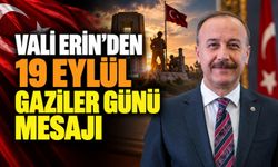 Isparta Valisi Erin'den 19 Eylül Gaziler Günü Mesajı