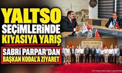 YALTSO Başkan Adayı Sabri Parpar Başkan Kodal'ı Ziyaret Etti