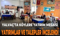 Yalvaç Kaymakamı Bekir Abacı'dan Köylere Yatırım Çıkarması