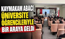 Yalvaç Kaymakamı Bekir Abacı ISUBÜ Öğrencileriyle Buluştu