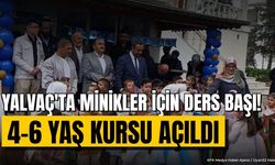 Yalvaç'ta 4-6 Yaş Kur'an Kursunda Yeni Eğitim Dönemi Başladı