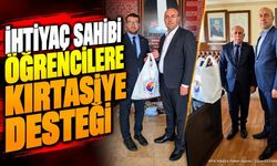 Yalvaç'ta İhtiyaç Sahibi Öğrencilere Kırtasiye Desteği