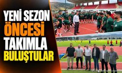 Yeni sezon öncesi sahaya indiler! Gökgöz'den Isparta 32 Spor'a moral ziyareti