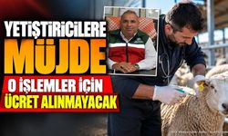 Yetiştiricilere Müjde: O İşlemlerin Ücretleri Kaldırıldı