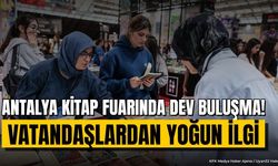 16. Antalya Kitap Fuarı Kapılarını Açtı: Öğrencilerden Yoğun İlgi