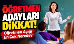 2026 Öğretmen İhtiyacı Açıklandı: En Çok Kadro Hangi Branşta?