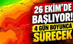 26 Ekim'de başlayacak 4 gün boyunca devam edecek
