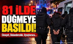 81 ilde aranan şahıslara yönelik operasyon
