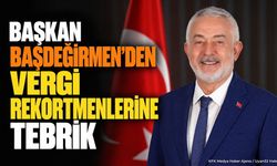 Başkan Başdeğirmen Vergi Rekortmenlerini Tebrik Etti