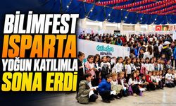 Bilimfest Isparta Gökkubbe Fuar Alanı'nda Coşkuyla Tamamlandı