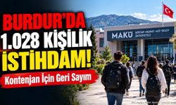 Burdur’da İŞKUR Fırsatı! 1.028 Kişilik Kontenjan İçin Geri Sayım