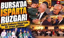 Bursa’da yaşayan Ispartalılar Helva Gabune Günü’nde bir araya geldi