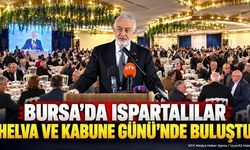 Bursa'daki Ispartalılar Helva ve Kabune Günü'nde Buluştu