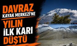 Davraz Kayak Merkezi'ne Sezonun İlk Karı Yağdı: Zirve Beyaza Büründü