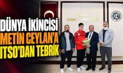 Dünya İkincisi Metin Ceylan ITSO’da Ağırlandı