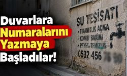 Duvarlara Numaralarını Yazmaya Başladılar! Hukuki Yaptırımla Karşılaşabilirsiniz