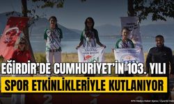 Eğirdir'de Cumhuriyet Coşkusuyla Oryantiring Yarışmaları