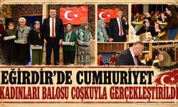 Eğirdir'de Cumhuriyet Kadınları Balosu Düzenlendi