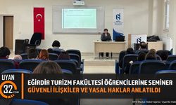 Eğirdir'de Kadına Yönelik Şiddet Eğitimi