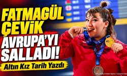 Fatmagül Çevik Avrupa’yı salladı! Altın kız tarih yazdı