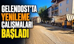 Gelendost’ta Yenileme Çalışmaları Başladı