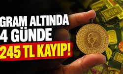 Gram Altında 4 Günde 245 TL’lik Kayıp: Ekim Ayının En Dikkat Çeken Hareketi