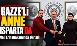 Hind Rajab’ın annesi Isparta’da: Vali Erin makamında ağırladı