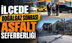 İlçede Sıcak Asfalt Mesaisi: Bozulan Yollar Yenileniyor
