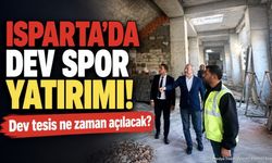 Isparta 6 Mart Kapalı Spor Salonu'nda İnceleme: Dev Proje Yükseliyor