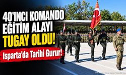 Isparta'da 40. Komando Eğitim Alayı Tugay Oldu